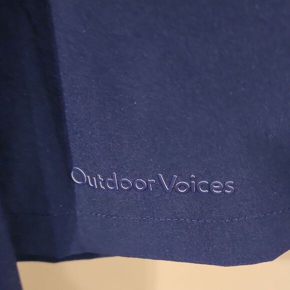 Outdoor Voices Blue Skorts Relaxed Fit XXXL NWT - Picture 2 of 3